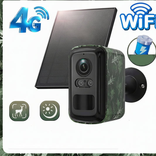 Cámara Solar 4G ó Wifi Mini de 5MP