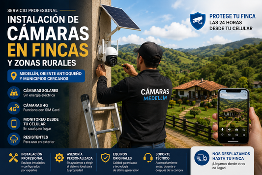 instalacion camaras wifi sim card