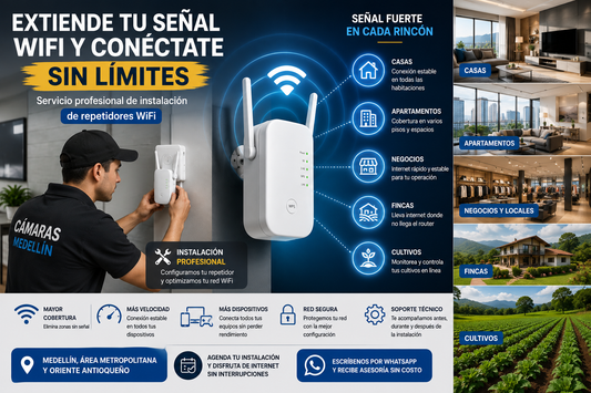 rompe muros repetidor wifi extensor senal