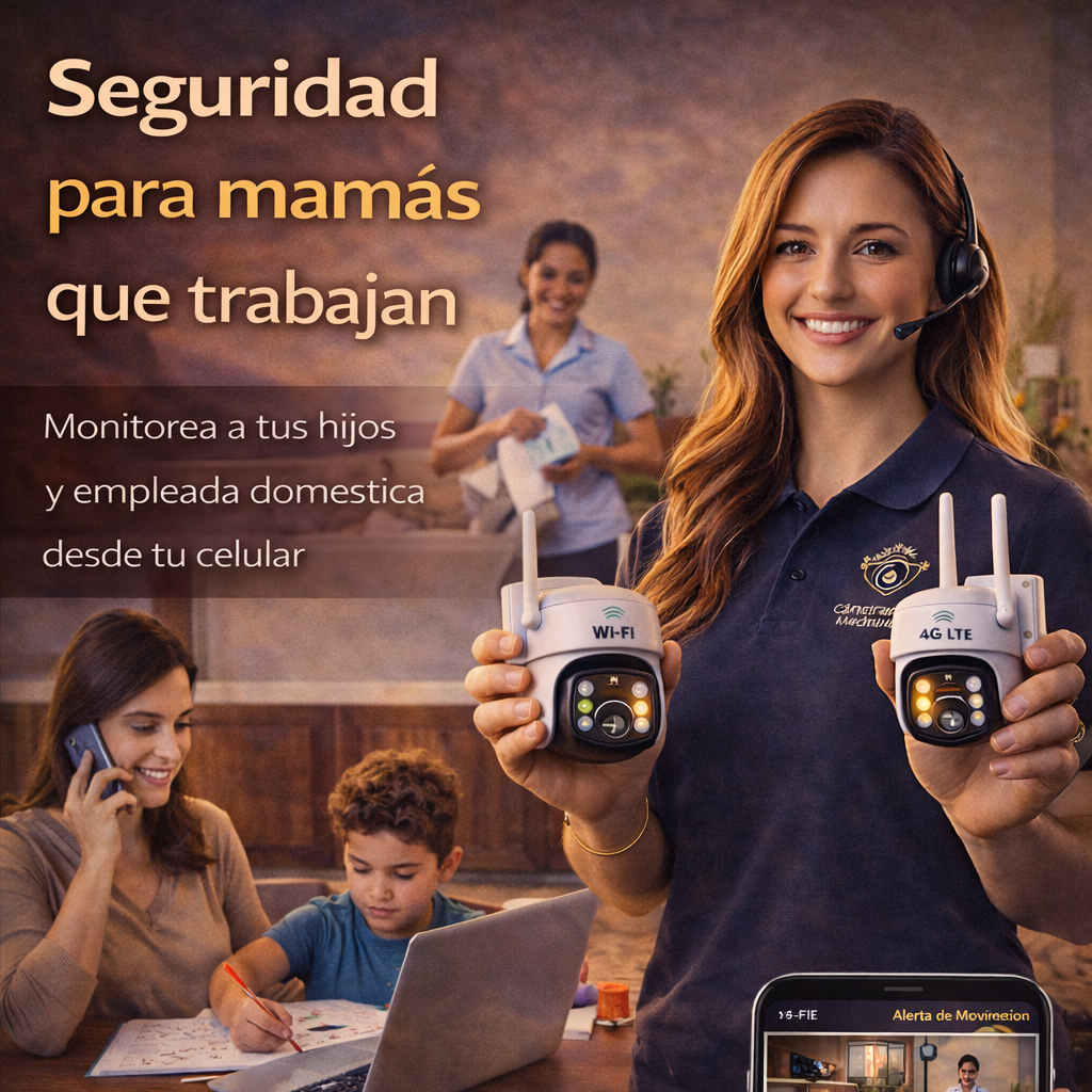 Cámaras de Seguridad WiFi, 4G y Solares: Síguenos y Protege lo que Más Amas