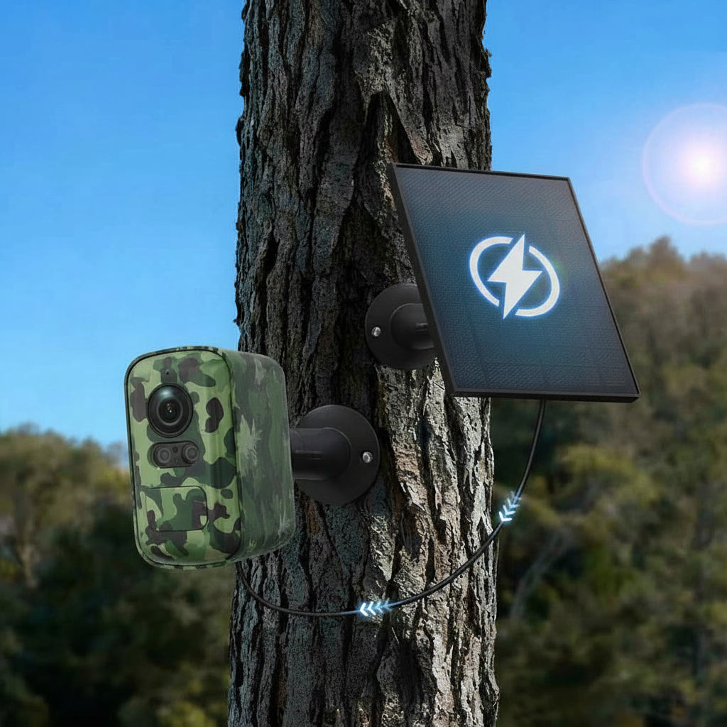 Cámara Solar 4G ó Wifi Mini de 5MP