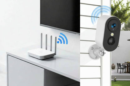 Cámara de Seguridad 4G SIM ó WiFi con Batería