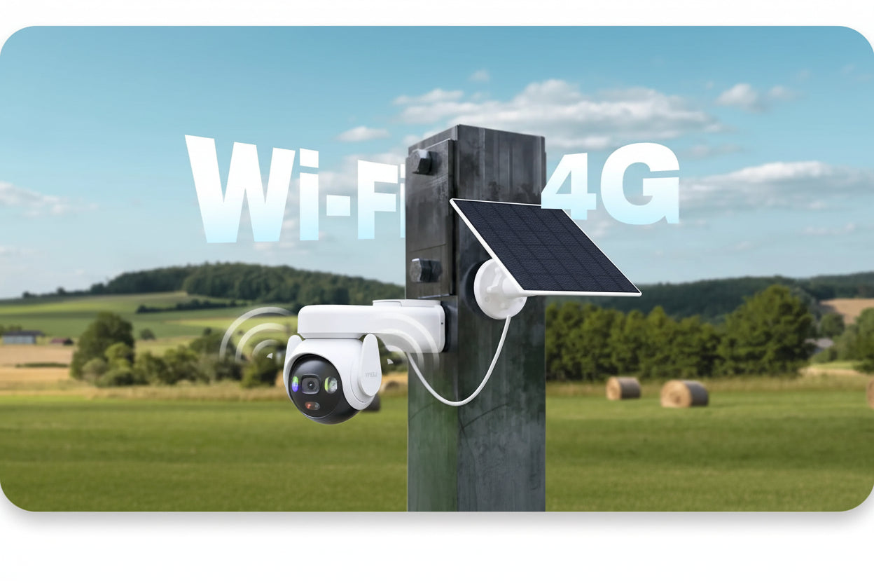 Cámara de Seguridad Solar IMOU 5MP Dual WiFi Simcard 4G