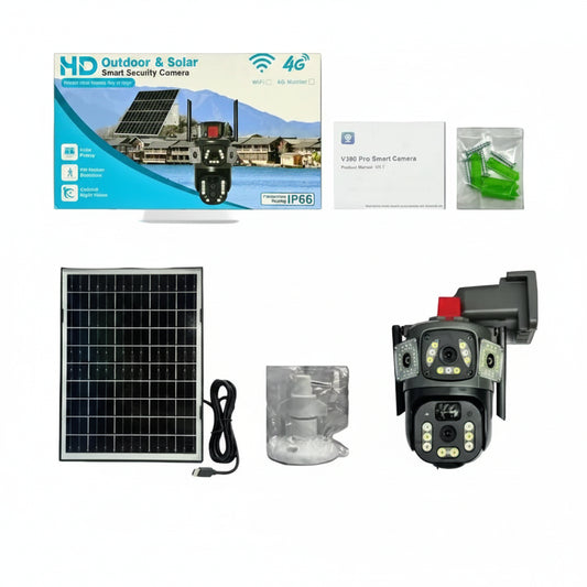 Camara-doble-lente-con-panel-solar-WiFi-SIM-4G