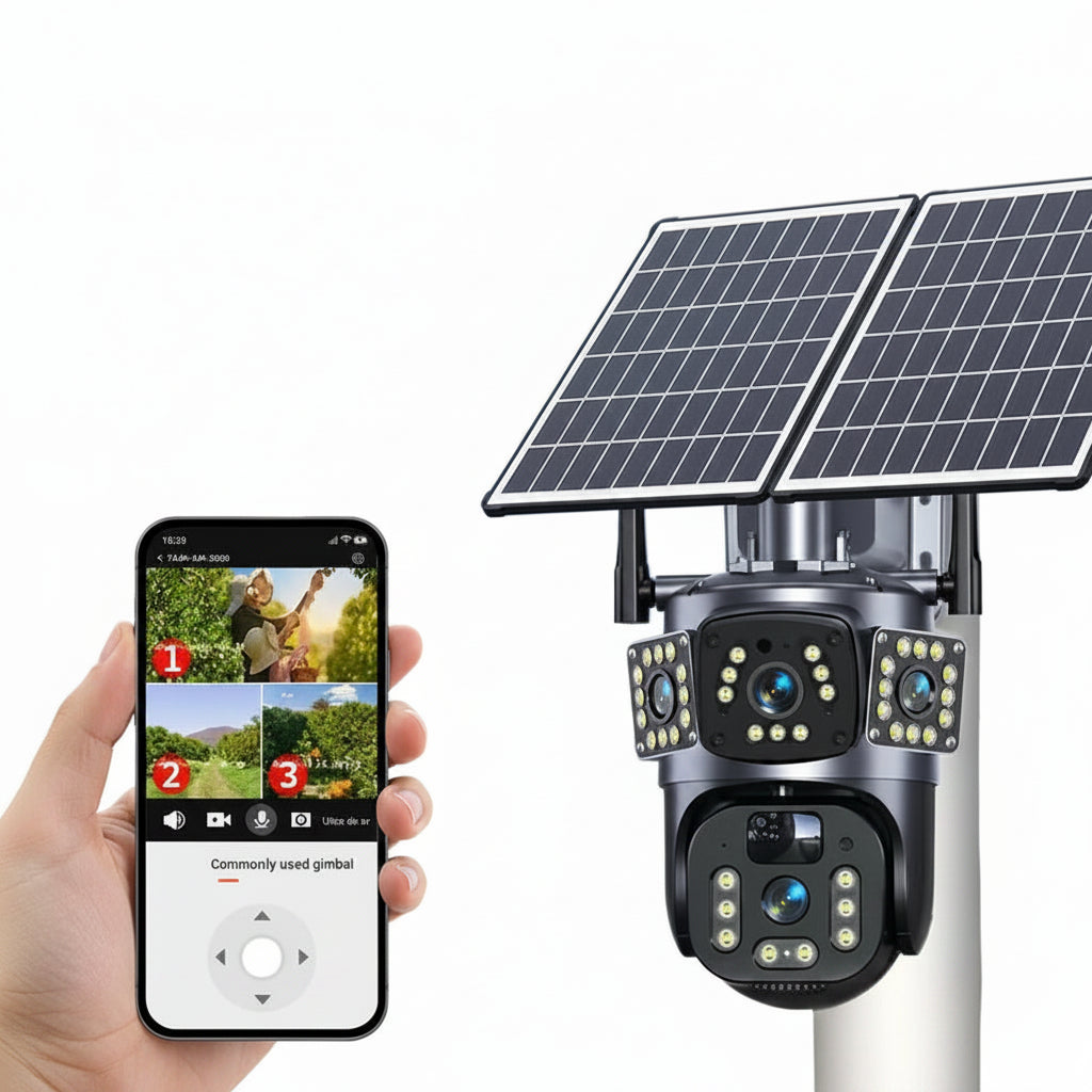 camaras de seguridad wifi y con sim card 4g 