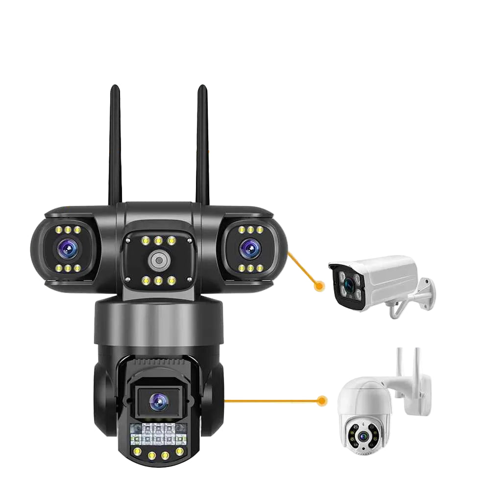 camaras de seguridad wifi y con sim card 4g 