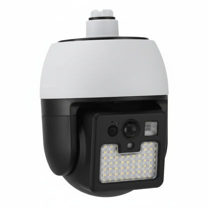 Lámpara Solar LED con Sensor de Movimiento y Diseño Tipo Cámara